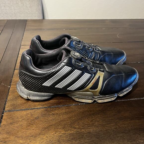 Adidas Powerband Tour Boa Golf Cleat Shoes Sneakers Men’s Size 11.5 - Picture 3 of 6